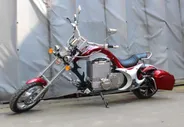 Электромотоцикл GreenCamel Чоппер C200 (3000W 72V45Ah R15)