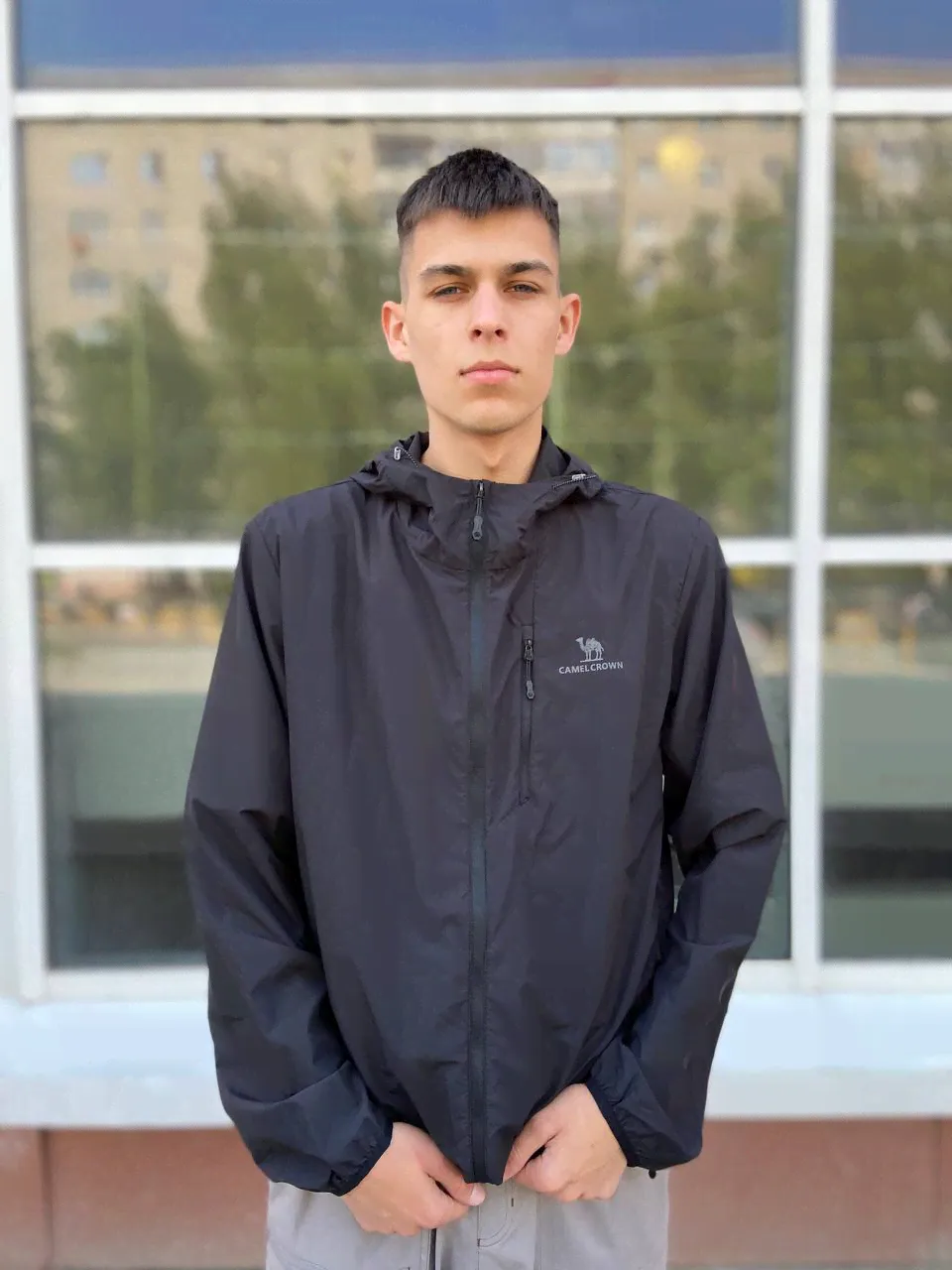 Куртка мужская CAMEL Men's windbreaker black чёрный-0