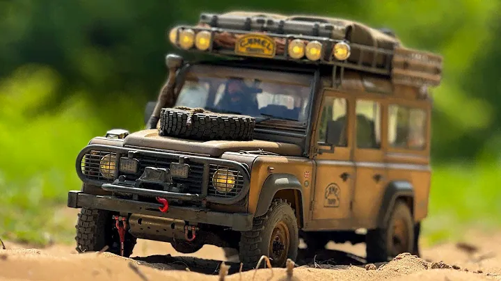 Camel Trophy Scale Rc Adventure: Land Rover D110 Brx02 Rc Offroad 4x4