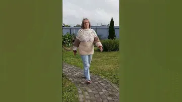 Самый неоднозначный джемпер.реглан,ализе пуффи файн и остатки пряжи на рукавах в деле!