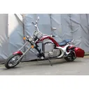 Электромотоцикл GreenCamel Chopper C200, 72V 3000W R15 красный