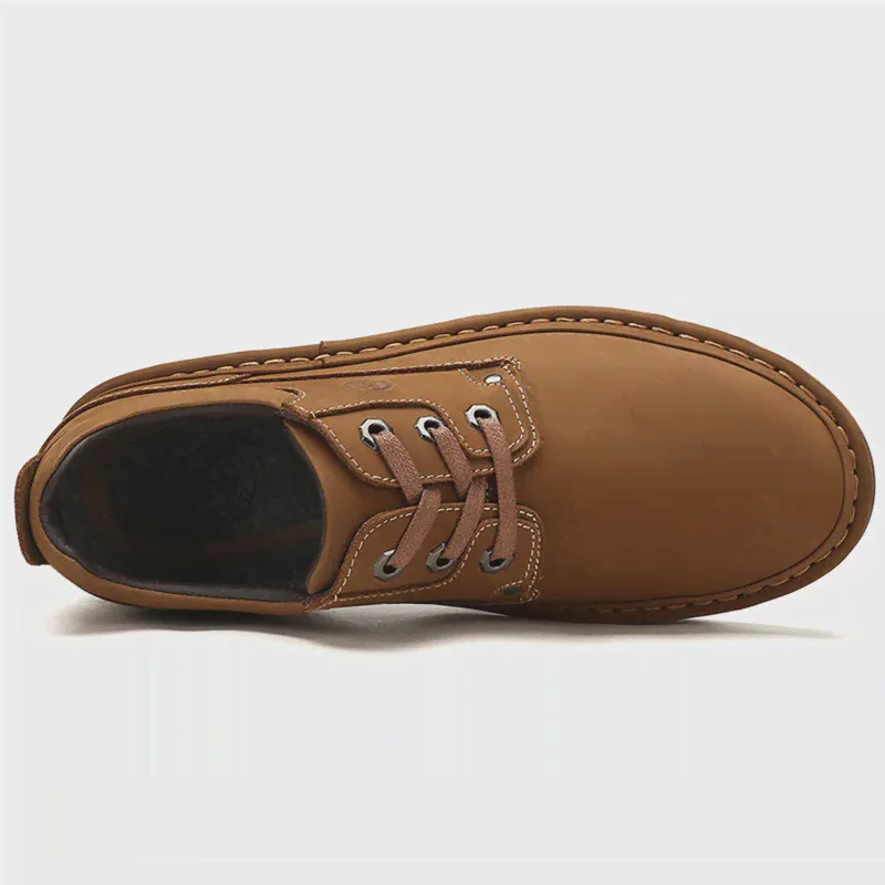 🛍 Туфли Golden Camel мужские, натуральная кожа, английский стиль, дизайнерская повседневная обувь, роскошные-1