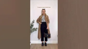 5 ways to wear a camel coat 🍂🍁