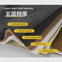 5-слойные зимние мужские Термолеггинсы camel hair, мужские Термолеггинсы, Мужская одежда, мужская теплая плотная одежда из мериноса для пар (art.: 3920c002c2b94)