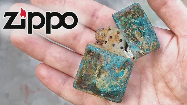 Zippo Lighter Restoration & Making a Wooden Case for it 🔥