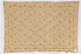 Одеяло Фабрика снов Gold Camel Верблюжья шерсть, супер зимнее, 140 х 205 см, светло-коричневый