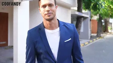 COOFANDY Men's Slim Fit Casual Blazers Lightweight Sport Coats One Button Suit Jackets