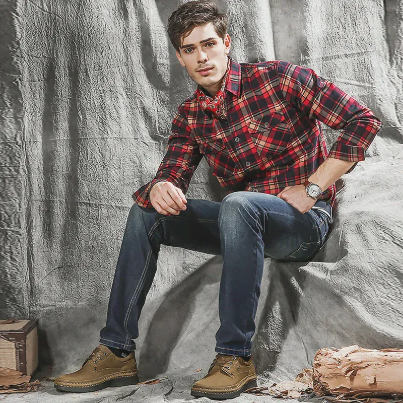 🛍 Туфли Golden Camel мужские, натуральная кожа, английский стиль, дизайнерская повседневная обувь, роскошные-0