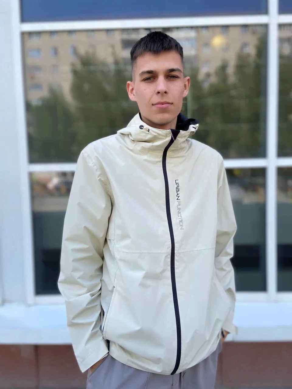 Куртка мужская CAMEL Men's windbreaker khaki бежевый