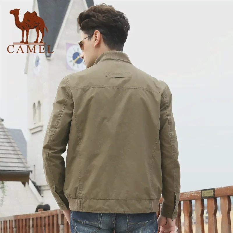 Куртка Пальто Camel мужская весна новые случайные стенд воротник куртки мужская куртка 154185 fw13jk154185-2