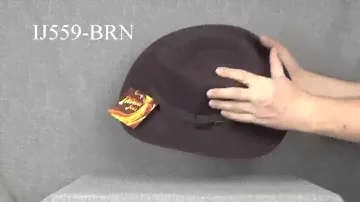 IJ559-BRN Шляпа фетровая Indiana Jones Promo
