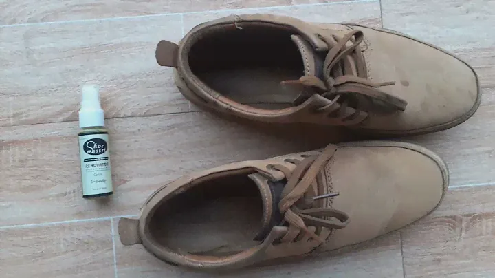 Woodland Leather Shoes Polish Spray | Camel Color Absorbent | Shoe Mistri Shoe Renovator