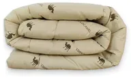 Одеяло Фабрика снов Gold Camel Верблюжья шерсть, супер зимнее, 140 х 205 см, светло-коричневый