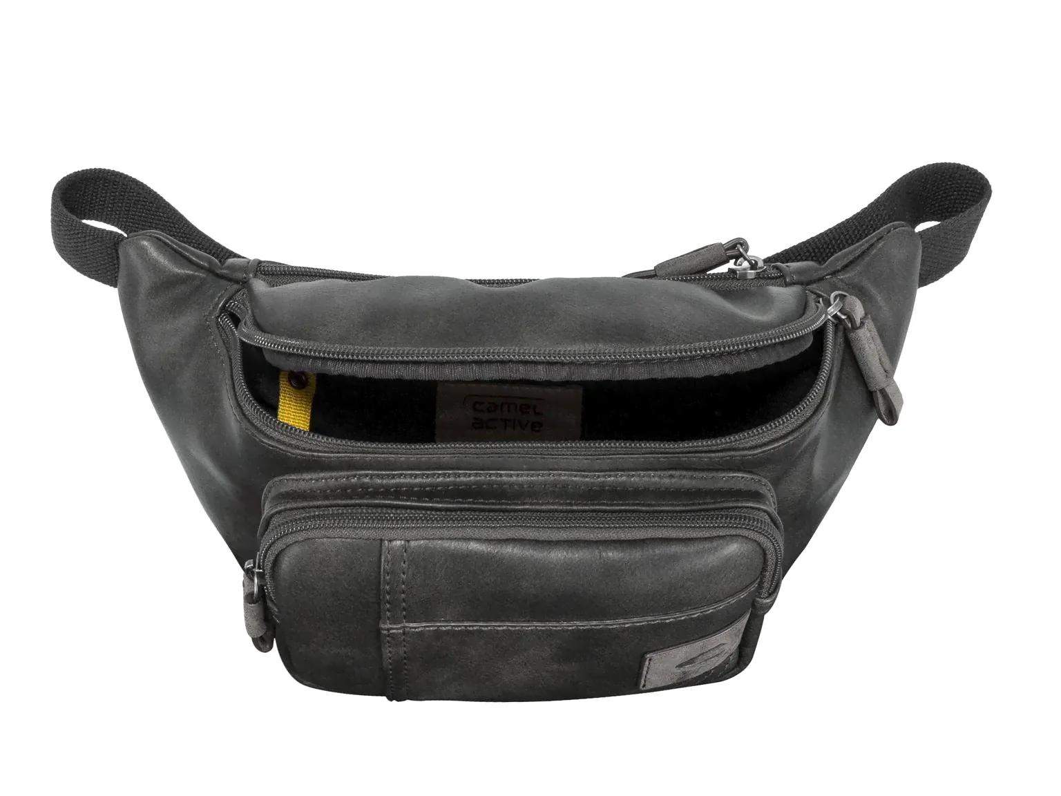 Мужская сумка на пояс Camel Active bags, черная, Черный-2