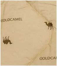 Одеяло Фабрика снов Gold Camel Верблюжья шерсть, супер зимнее, 140 х 205 см, светло-коричневый