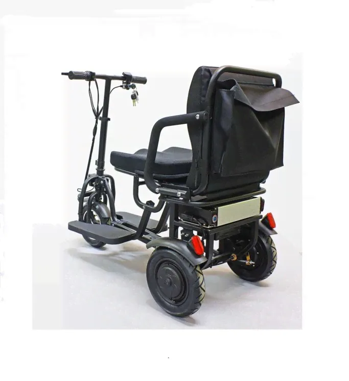 Электротрицикл Green Camel Colt V350 48V, чёрный-0