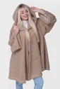 Пончо женское WITH HOOD CAMEL ЦВЕТ КЕМЕЛ, пончо женское из натуральной верблюжьей шерсти (art.: 3920b57e24304)