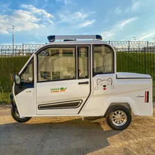 Трицикл грузовой GreenCamel Шторм Пикап (60V 1500W) кабина, кузов, понижающая
